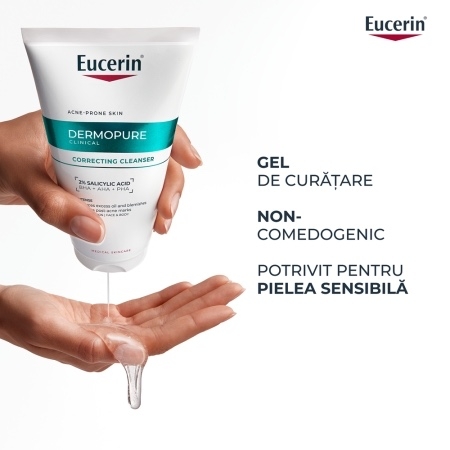 Gel de curatare regenerant DermoPure, 150 ml, Eucerin Gel de curatare regenerant DermoPure, 150 ml, Eucerin