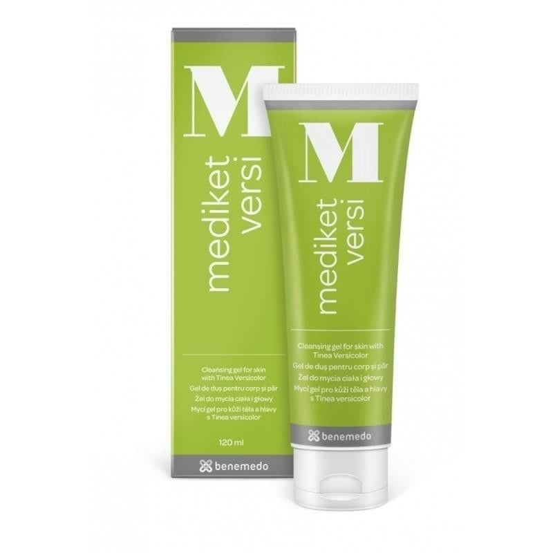 Gel de dus pentru corp si par Mediket Versi, 120 ml, Benemedo Gel de dus pentru corp si par Mediket Versi, 120 ml, Benemedo