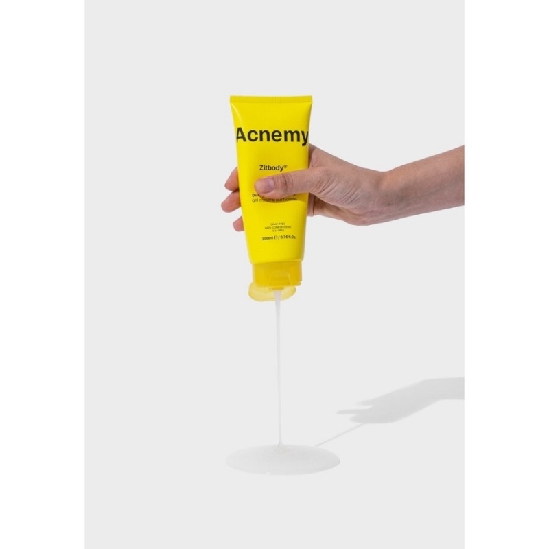 Zitbody Gel De Dus Pentru Pielea Predispusa La Acnee, 200 ml, Acnemy Zitbody Gel De Dus Pentru Pielea Predispusa La Acnee, 200 ml, Acnemy