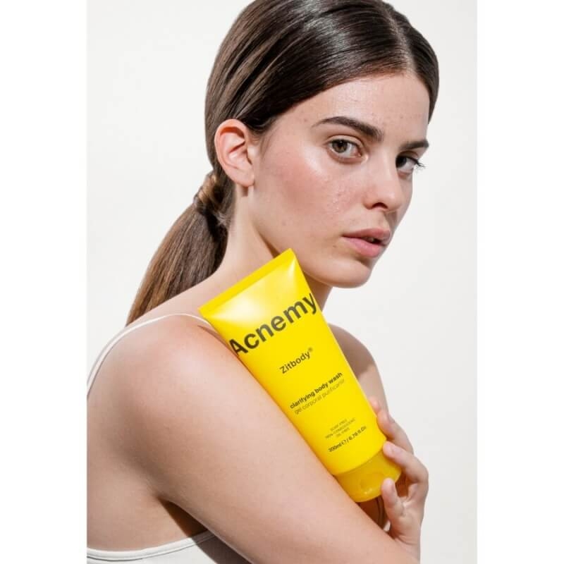 Zitbody Gel De Dus Pentru Pielea Predispusa La Acnee, 200 ml, Acnemy Zitbody Gel De Dus Pentru Pielea Predispusa La Acnee, 200 ml, Acnemy