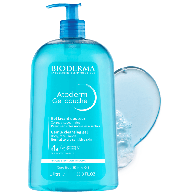 Gel de dus Atoderm, 1L, Bioderma Gel de dus Atoderm, 1L, Bioderma