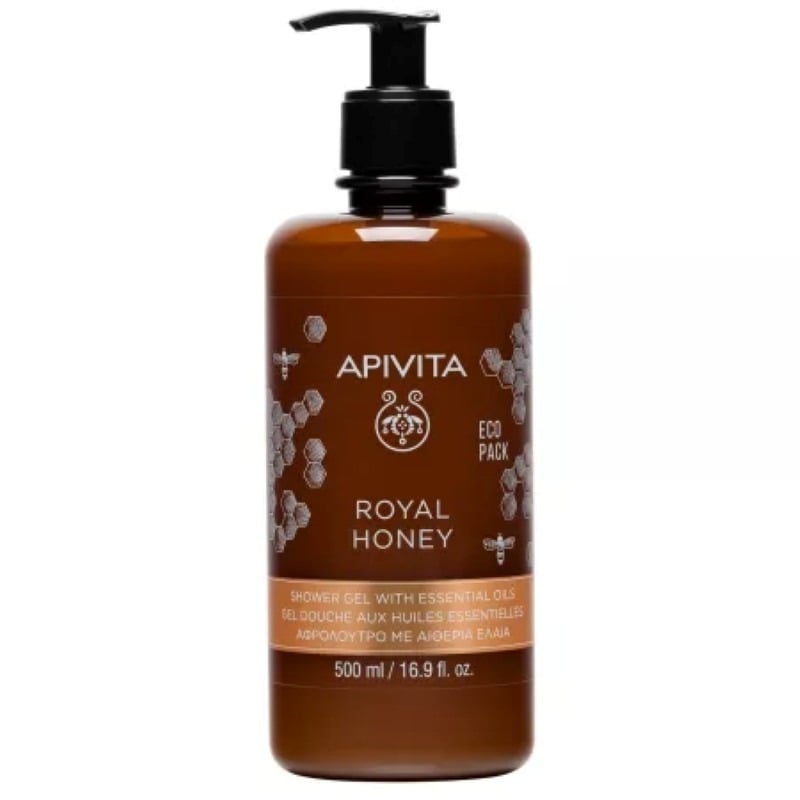 Gel dus cu miere, 500 ml, Apivita Gel dus cu miere, 500 ml, Apivita