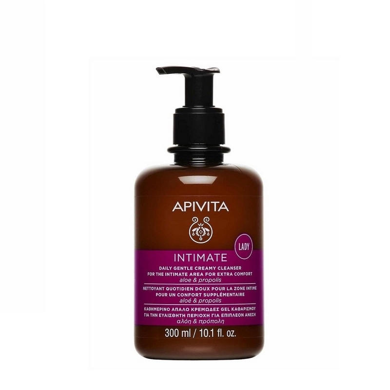 Gel igiena intima cu aloe si propolis, 300 ml, Apivita Gel igiena intima cu aloe si propolis, 300 ml, Apivita