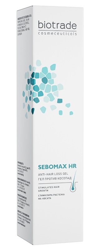 Gel impotriva caderii parului Sebomax HR, 26 ml, Biotrade Gel impotriva caderii parului Sebomax HR, 26 ml, Biotrade