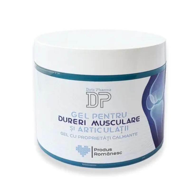 Gel pentru dureri musculare si articulatii, 250 ml, Dotz Pharma Gel pentru dureri musculare si articulatii, 250 ml, Dotz Pharma