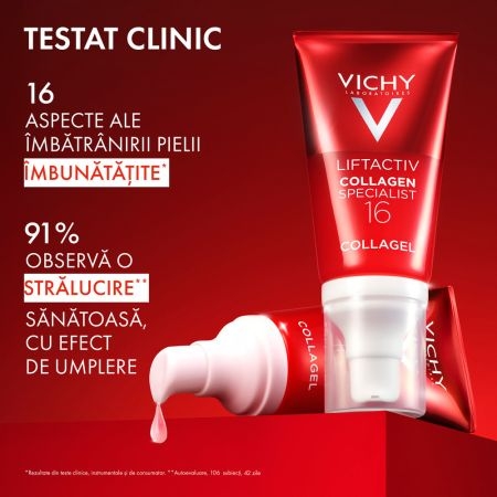 Gel Liftactiv Collagen Specialist 16 Collagel, 50 ml, Vichy Gel Liftactiv Collagen Specialist 16 Collagel, 50 ml, Vichy