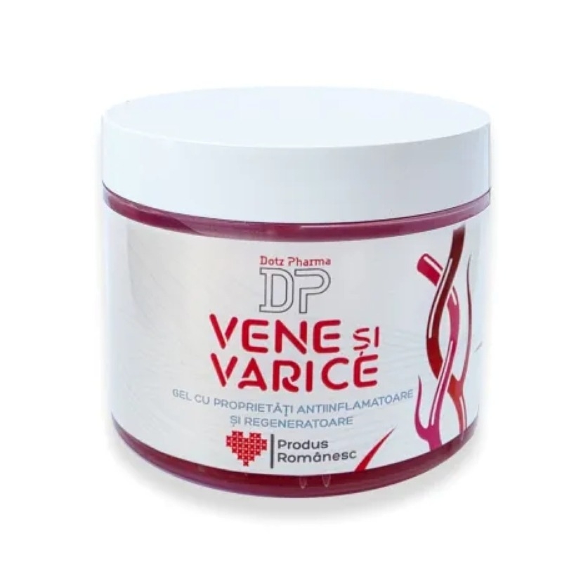 Gel pentru vene si varice, 250 ml, Dotz Pharma Gel pentru vene si varice, 250 ml, Dotz Pharma