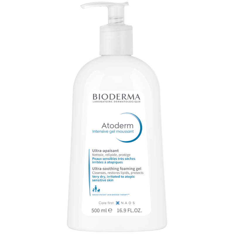 Gel spumant Atoderm Intensive, 500 ml, Bioderma Gel spumant Atoderm Intensive, 500 ml, Bioderma