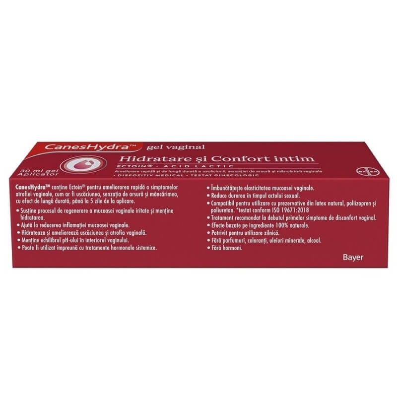 CanesHydra gel vaginal, 30 ml, Bayer CanesHydra gel vaginal, 30 ml, Bayer