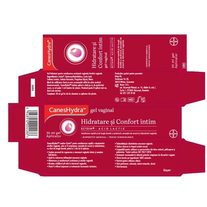 CanesHydra gel vaginal, 30 ml, Bayer CanesHydra gel vaginal, 30 ml, Bayer