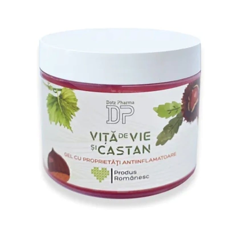 Gel vita de vie si castan, 250 ml, Dotz Pharma Gel vita de vie si castan, 250 ml, Dotz Pharma
