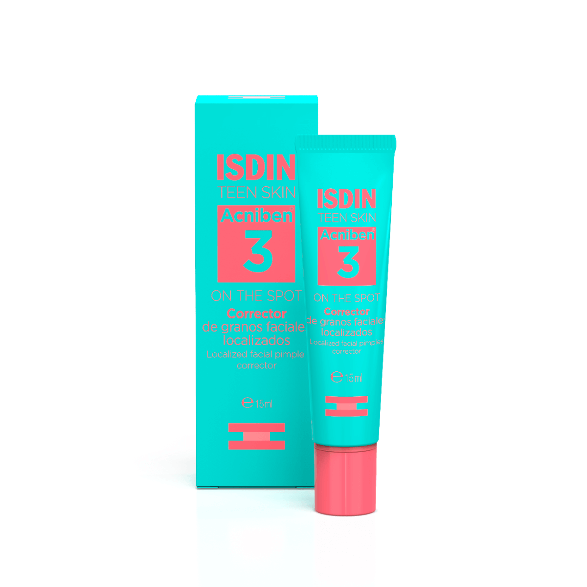 Gel corector facial local Acniben, 15 ml, Isdin Gel corector facial local Acniben, 15 ml, Isdin