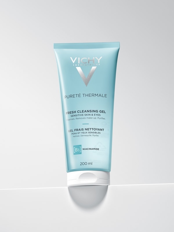 Gel de curatare cu efect de prospetime Purete Thermale, 200 ml, Vichy Gel de curatare cu efect de prospetime Purete Thermale, 200 ml, Vichy