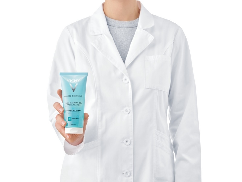Gel de curatare cu efect de prospetime Purete Thermale, 200 ml, Vichy Gel de curatare cu efect de prospetime Purete Thermale, 200 ml, Vichy