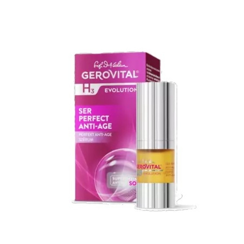 Ser perfect anti-age H3 Evolution, 15 ml, Gerovital Ser perfect anti-age H3 Evolution, 15 ml, Gerovital