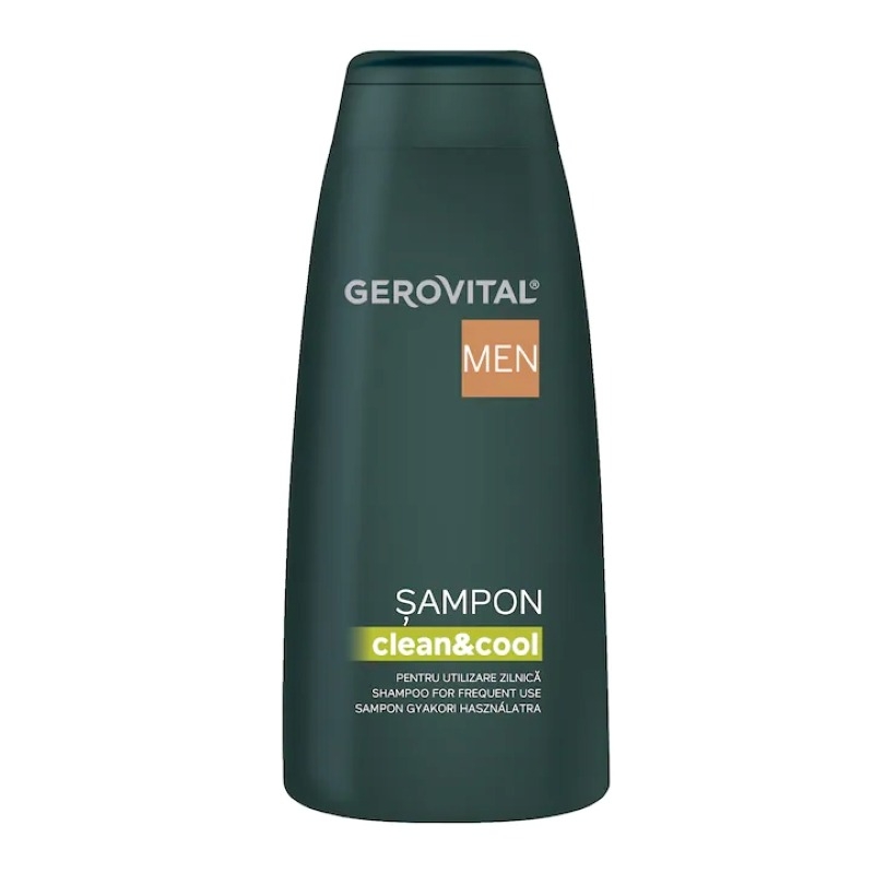 Sampon utilizare zilnica Men, 400 ml, Gerovital Sampon utilizare zilnica Men, 400 ml, Gerovital