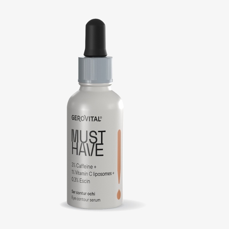 Ser contur de ochi Must Have, 30 ml, Gerovital Ser contur de ochi Must Have, 30 ml, Gerovital