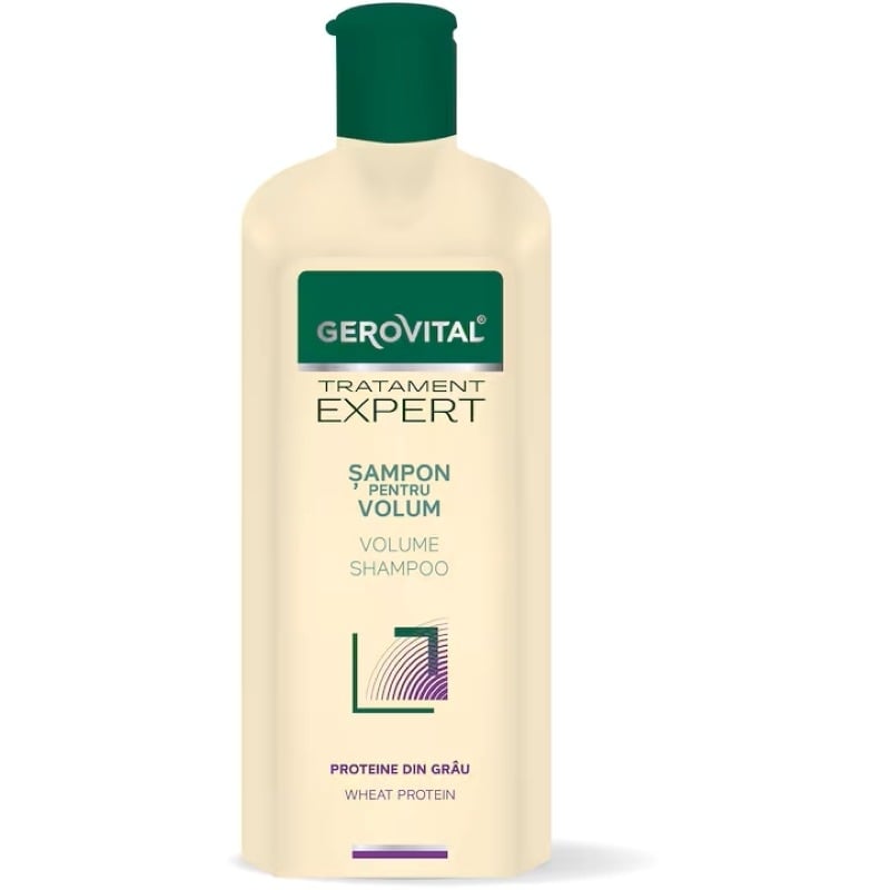 Sampon pentru volum Tratament Expert, 250 ml, Gerovital Sampon pentru volum Tratament Expert, 250 ml, Gerovital