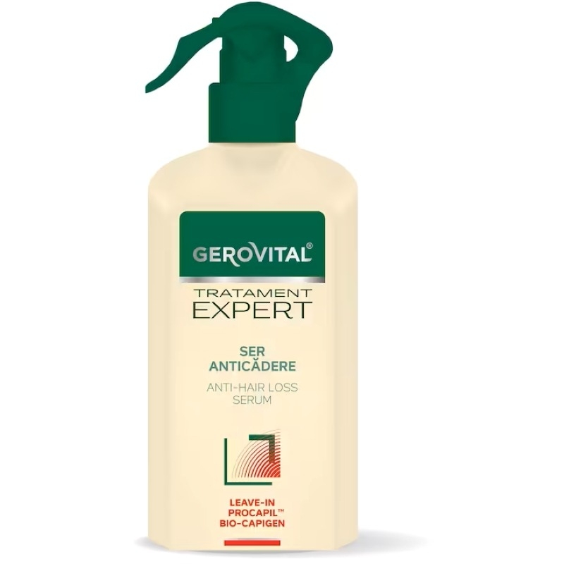 Ser anticadere leave-in Tratament Expert, 150 ml, Gerovital Ser anticadere leave-in Tratament Expert, 150 ml, Gerovital