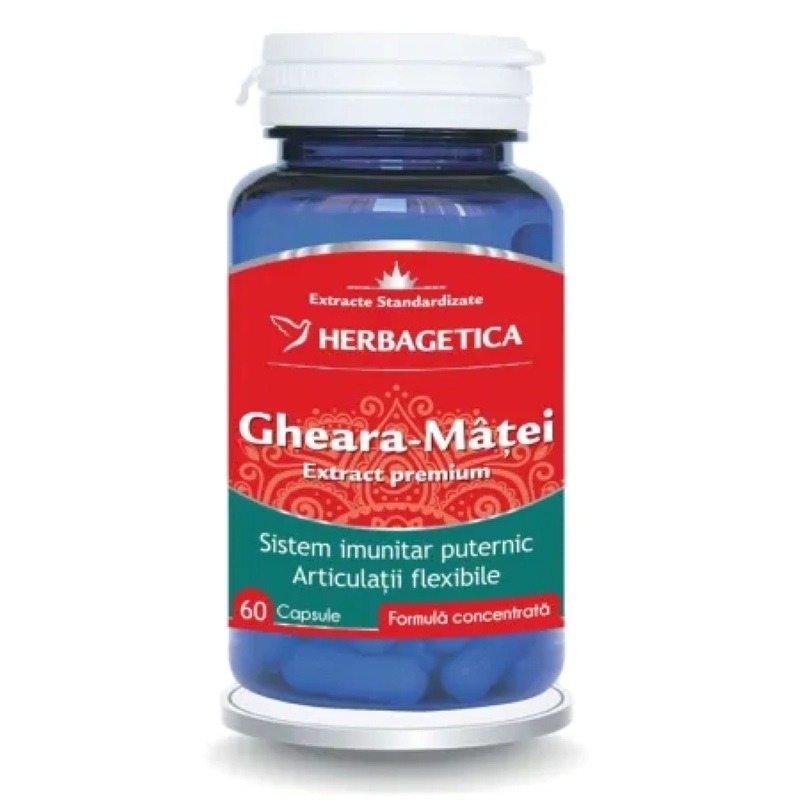 Gheara-Matei, 60 capsule, Herbagetica Gheara-Matei, 60 capsule, Herbagetica