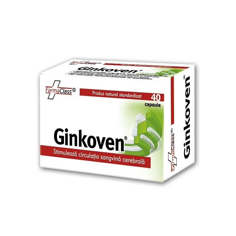 Farmaclass - Ginkoven 40caps. Farmaclass - Ginkoven 40caps.