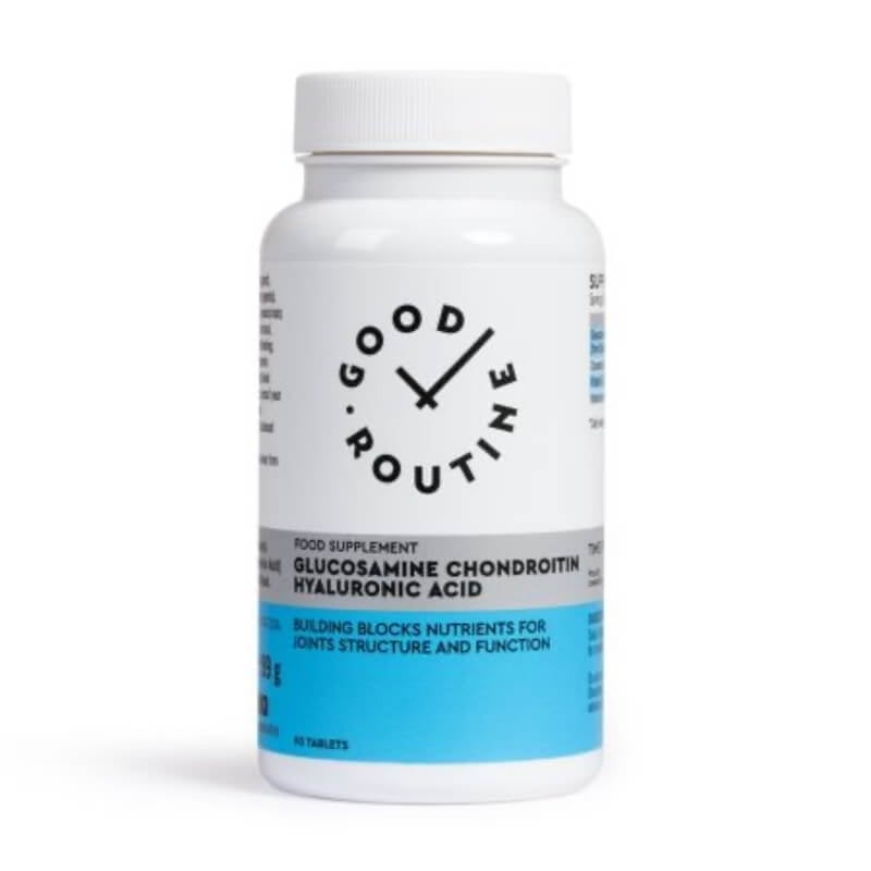 Glucosamine Chondroitin Hyaluronic Acid Good Routine, 90 comprimate, Secom Glucosamine Chondroitin Hyaluronic Acid Good Routine, 90 comprimate, Secom