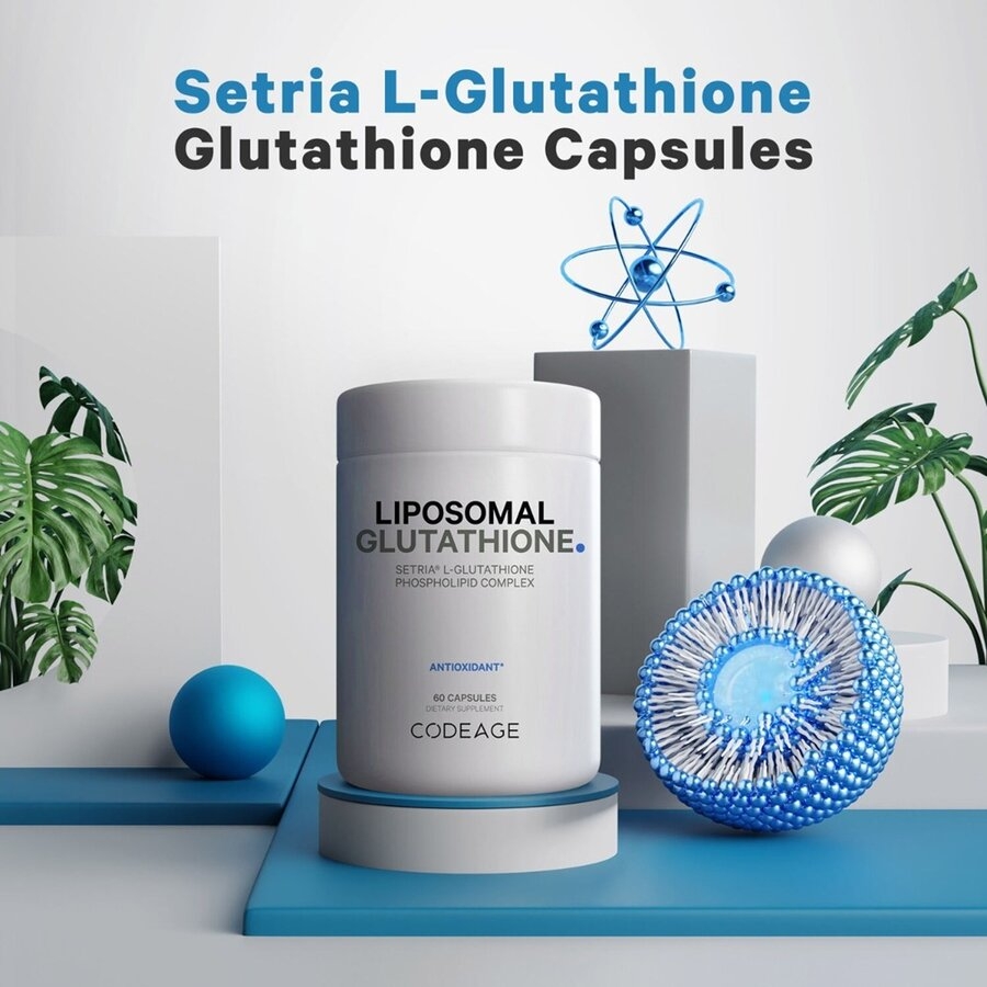 Glutation lipozomal setria CodeAge, 60 capsule, GNC