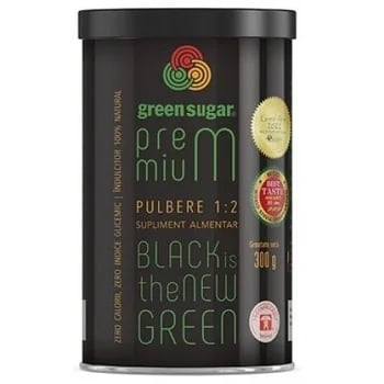 Green Sugar Premium pulbere, 300 g, Remedia Green Sugar Premium pulbere, 300 g, Remedia
