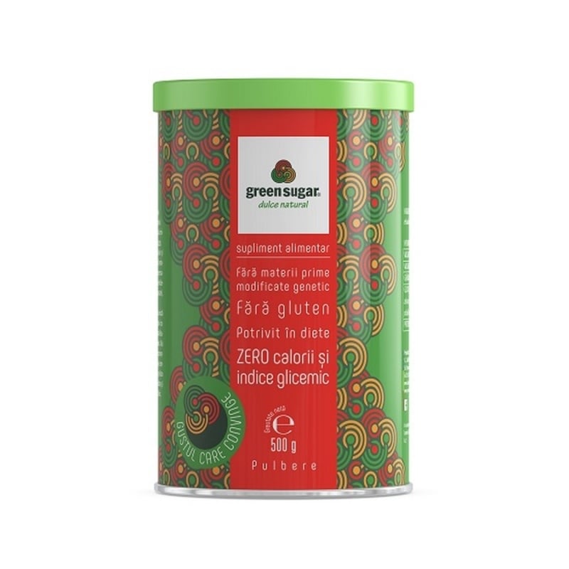 Green Sugar pulbere, 500 g, Remedia Green Sugar pulbere, 500 g, Remedia