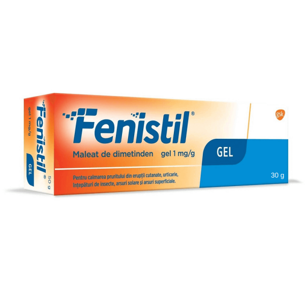Fenistil gel, 1 mg/g, 30 g, GSK (Haleon) Fenistil gel, 1 mg/g, 30 g, GSK (Haleon)