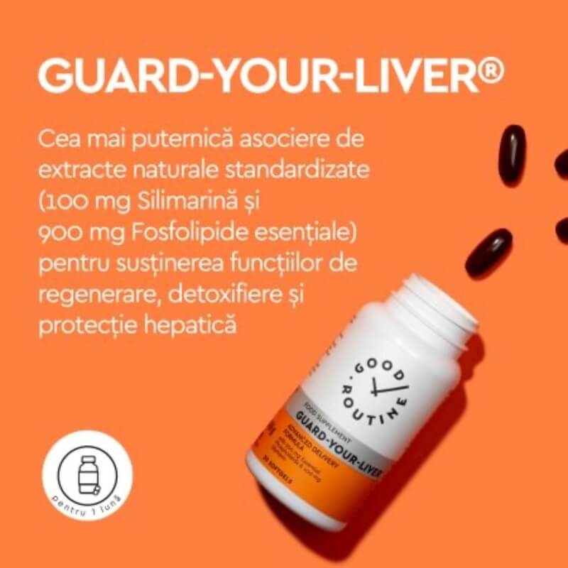 Guard Your Liver Good Routine, 30 capsule moi, Secom Guard Your Liver Good Routine, 30 capsule moi, Secom