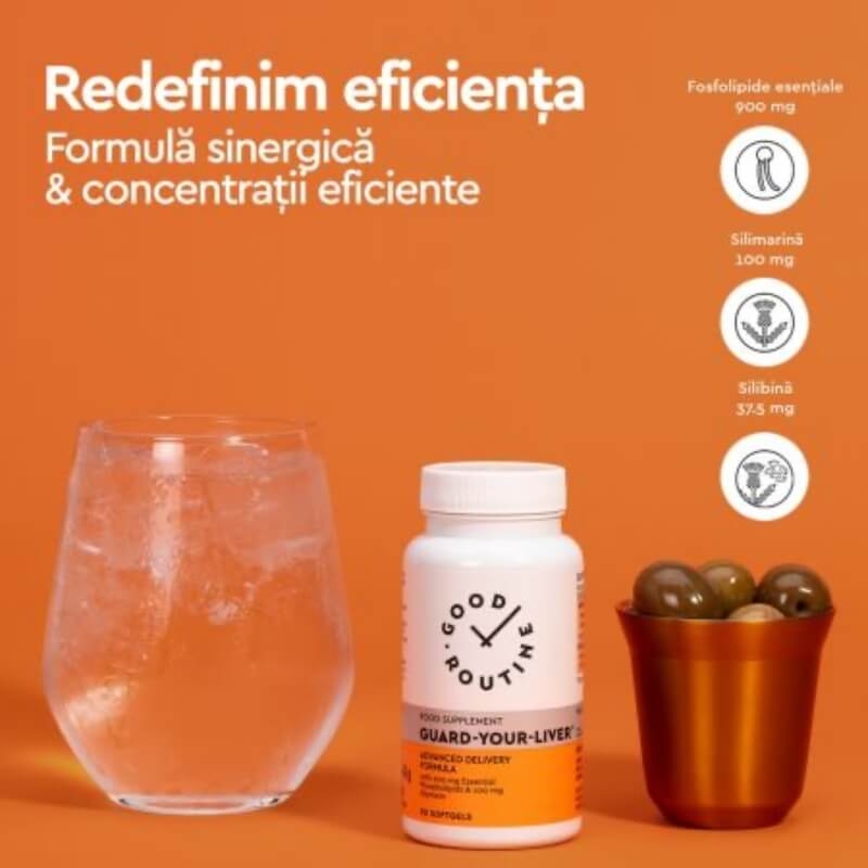 Guard Your Liver Good Routine, 30 capsule moi, Secom Guard Your Liver Good Routine, 30 capsule moi, Secom