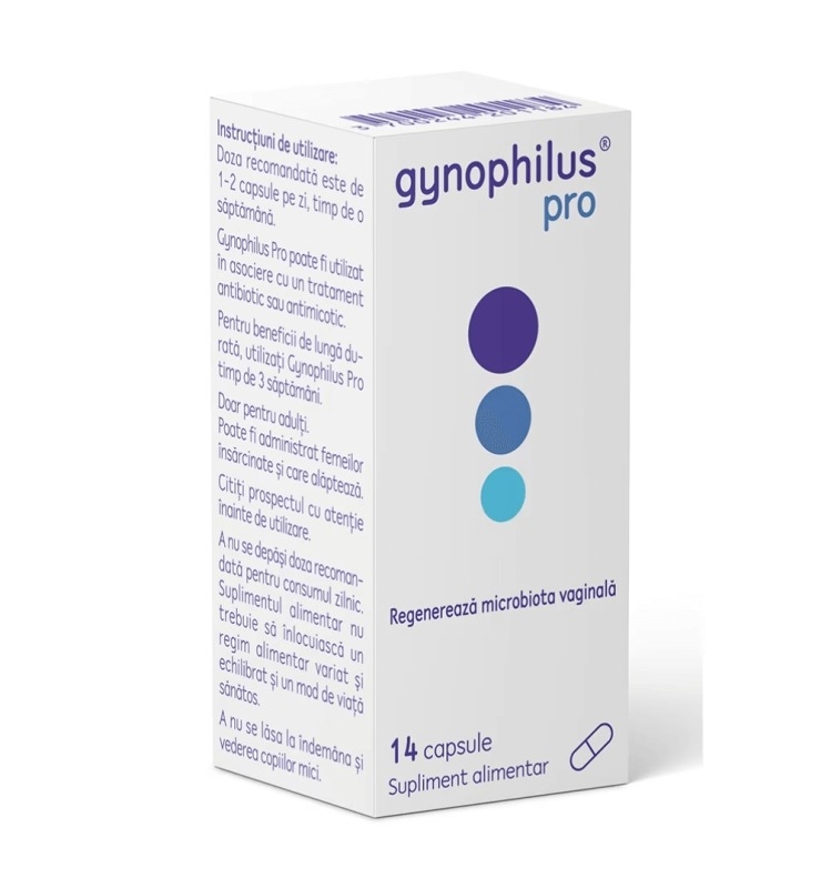 Gynophilus Pro, 14 capsule, Biose Gynophilus Pro, 14 capsule, Biose