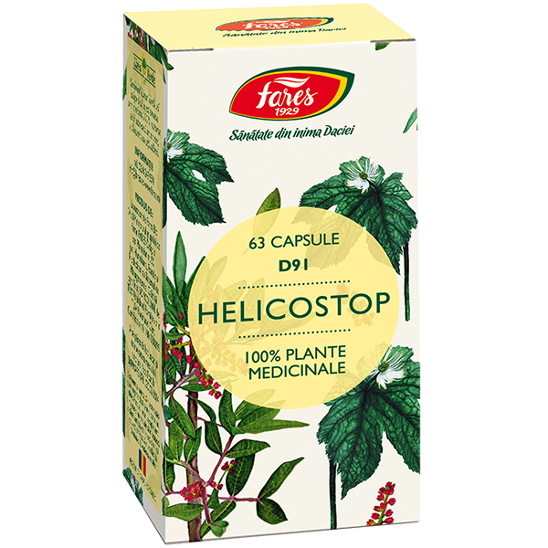 Helicostop (D91) 63caps., Fares
