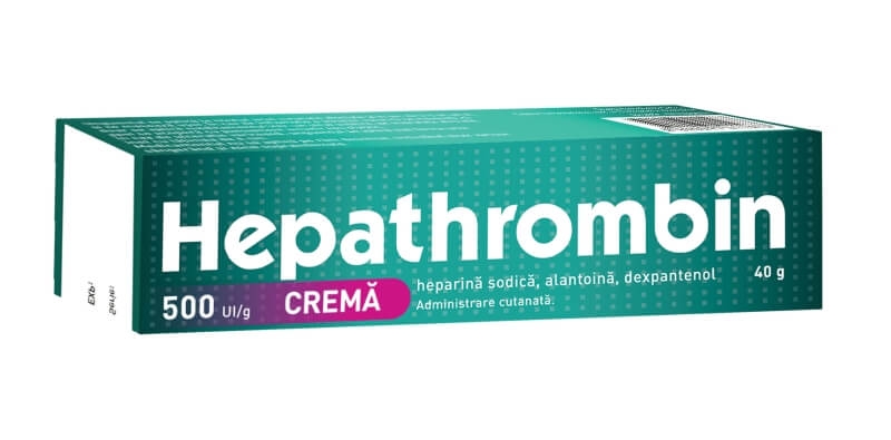 Hepathrombin crema, 500UI/g, 40 g, Hemofarm Hepathrombin crema, 500UI/g, 40 g, Hemofarm