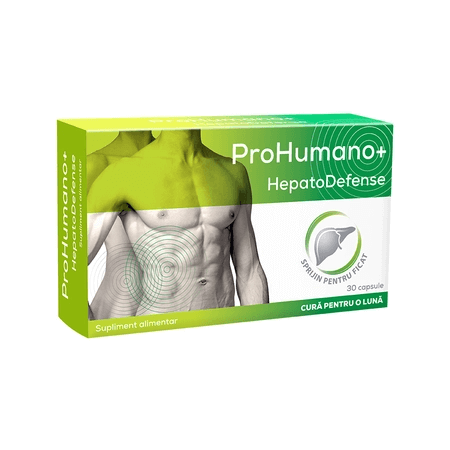 HepatoDefense ProHumano+, 30 capsule, Ergo Pharma HepatoDefense ProHumano+, 30 capsule, Ergo Pharma
