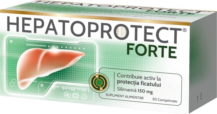 Hepatoprotect Forte, 50 comprimate, Biofarm Hepatoprotect Forte, 50 comprimate, Biofarm