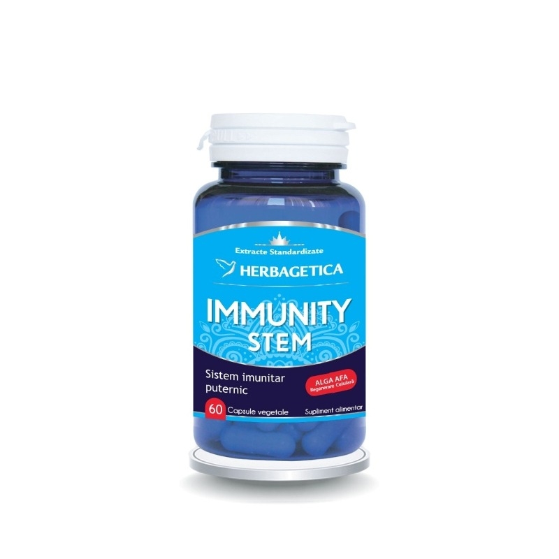 Immunity+ Stem, 60 capsule, Herbagetica Immunity+ Stem, 60 capsule, Herbagetica
