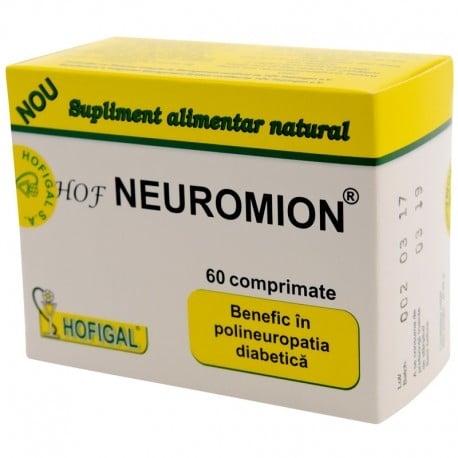 Hof Neuromion, 60 comprimate, Hofigal Hof Neuromion, 60 comprimate, Hofigal