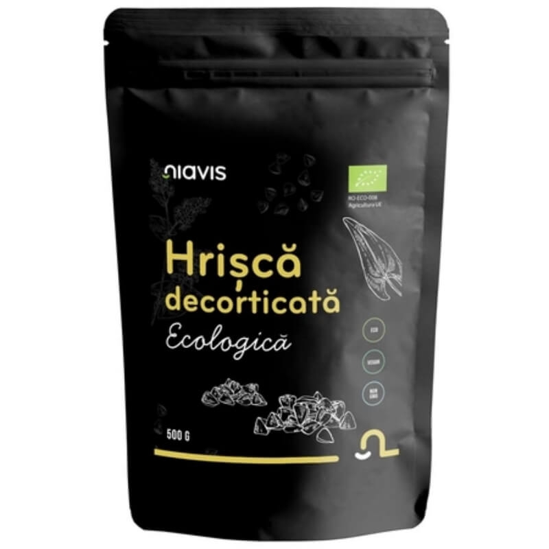 Hrisca decorticata ecologica, 500 g, Niavis Hrisca decorticata ecologica, 500 g, Niavis