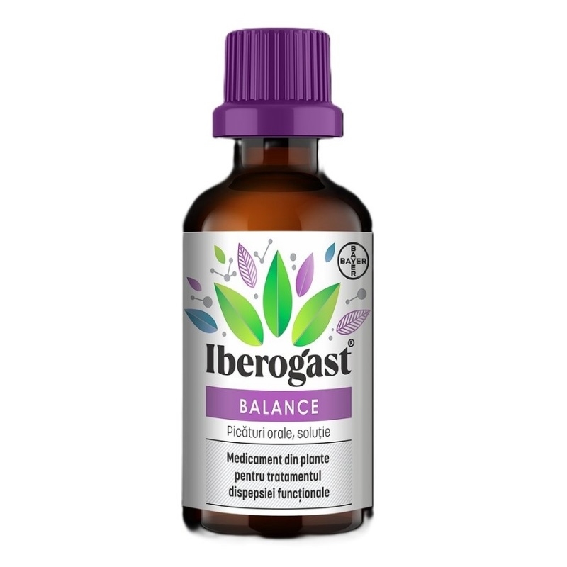 Iberogast Balance picaturi orale, 50 ml, Bayer Iberogast Balance picaturi orale, 50 ml, Bayer