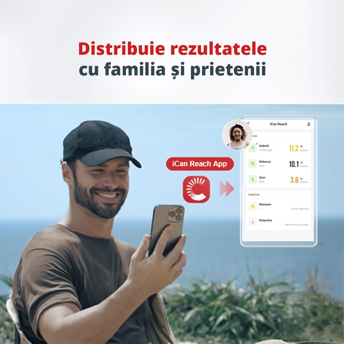 Sistemul de monitorizare a glicemiei Sinocare  ICAN CGM 