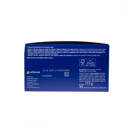 Immun, 30 tablete/capsule, Orthomol Immun, 30 tablete/capsule, Orthomol