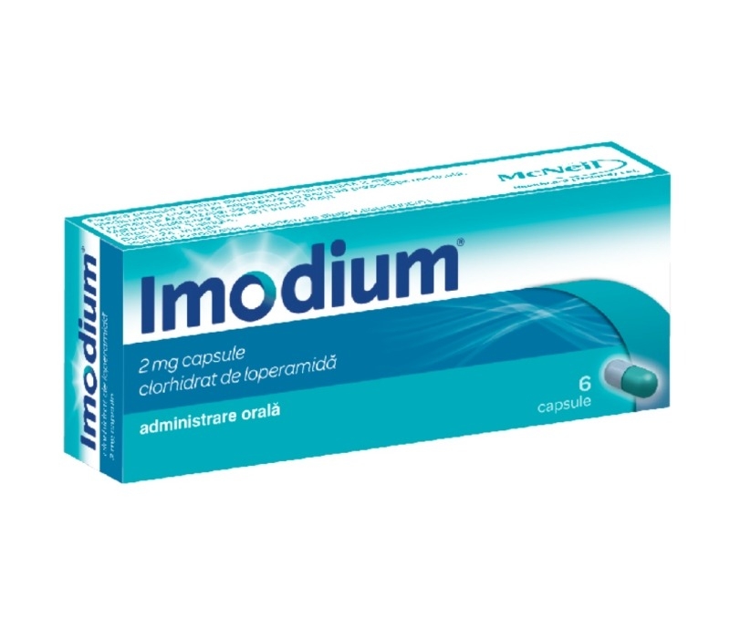 Imodium, 2 mg, 6 capsule, Mcneil Imodium, 2 mg, 6 capsule, Mcneil