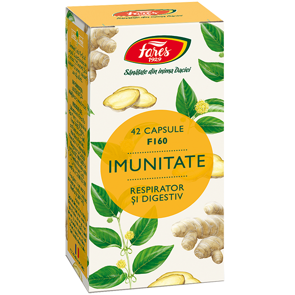 Imunitate Sistem Respirator Si Digestiv (F160) 42caps., Fares Imunitate Sistem Respirator Si Digestiv (F160) 42caps., Fares