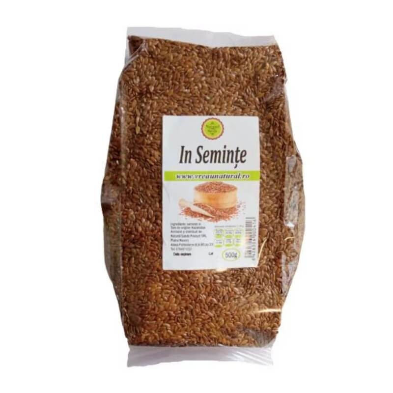 In seminte, 500 g, Natural Seeds In seminte, 500 g, Natural Seeds