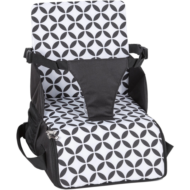 Inaltator scaun masa portabil 2 in 1, Fold and Go, FreeON, Black and White Inaltator scaun masa portabil 2 in 1, Fold and Go, FreeON, Black and White