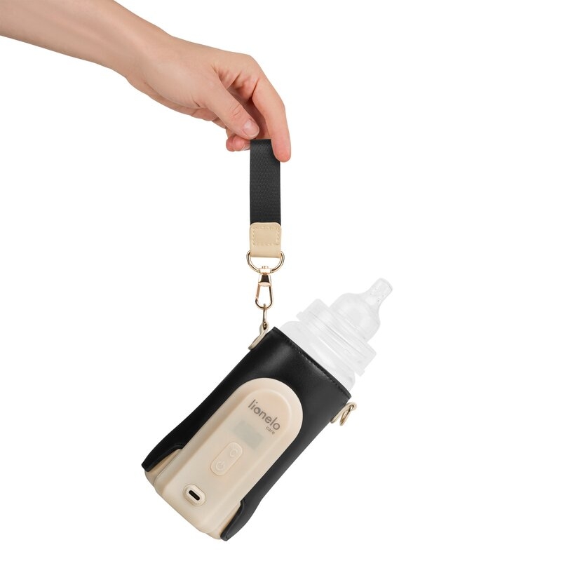 Incalzitor biberoane, Lionelo, ThermUp Go Evo, Portabil, Cu 5 niveluri de incalzire, Cu buton Safety Control, Mentinere caldura pana la 9h, Incarcare USB, Negru/Auriu Incalzitor biberoane, Lionelo, ThermUp Go Evo, Portabil, Cu 5 niveluri de incalzire, Cu buton Safety Control, Mentinere caldura pana la 9h, Incarcare USB, Negru/Auriu