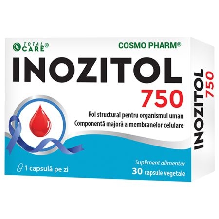 Inozitol 750 mg, 30 capsule, Cosmo Pharm Inozitol 750 mg, 30 capsule, Cosmo Pharm