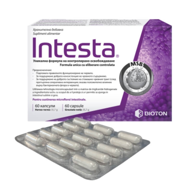 Intesta, 60 capsule, Bioton Intesta, 60 capsule, Bioton